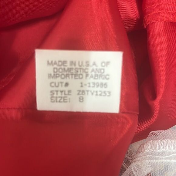 David Meister Boho Strapless Silk Dress - Picture 6 of 7